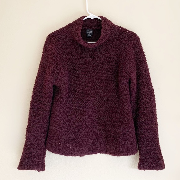 Eileen Fisher Wool Turtleneck Sweater